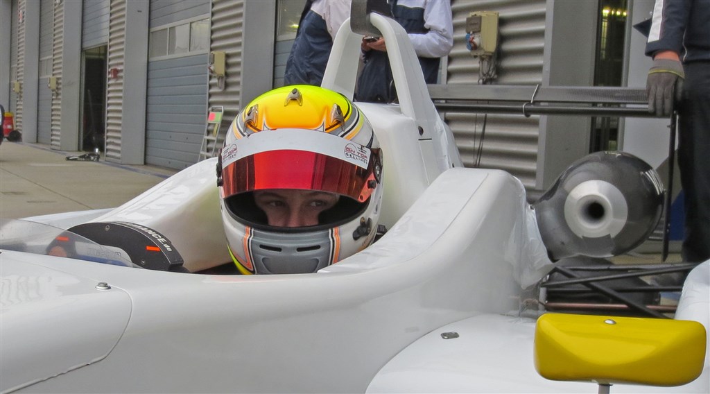 Lasse L. Sørensen fandt sig hurtigt til rette i Formel 3-raceren